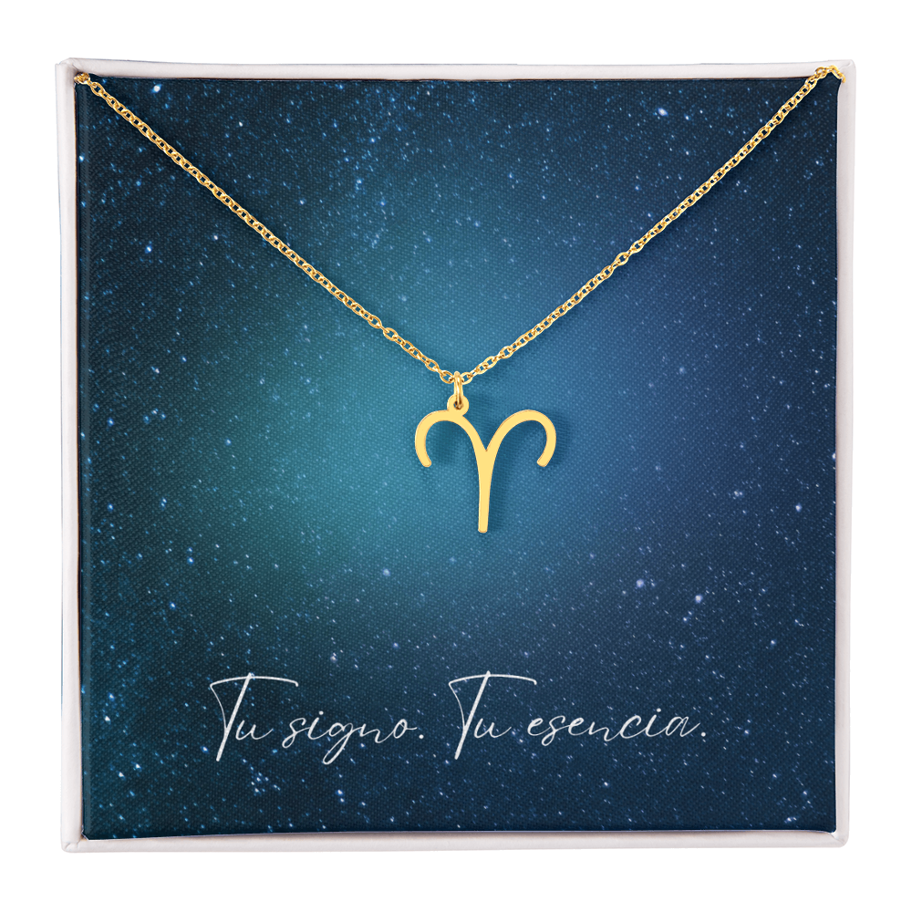 Tu Signo. Tu Esencia – Collar con símbolo del Zodiaco Personalizado