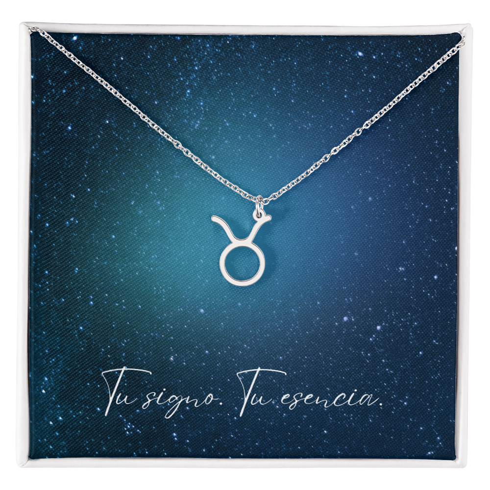 Tu Signo. Tu Esencia – Collar con símbolo del Zodiaco Personalizado