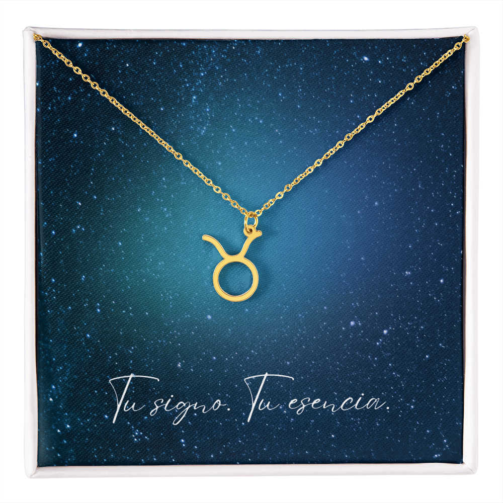 Tu Signo. Tu Esencia – Collar con símbolo del Zodiaco Personalizado