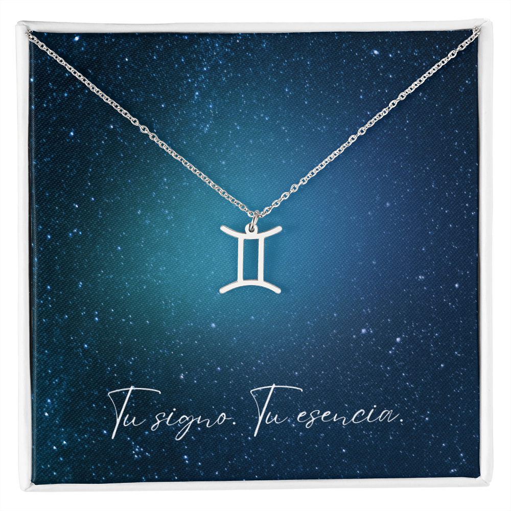 Tu Signo. Tu Esencia – Collar con símbolo del Zodiaco Personalizado