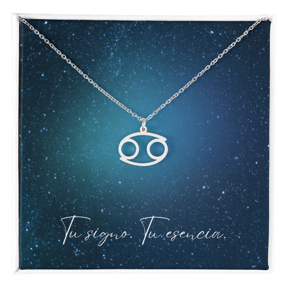 Tu Signo. Tu Esencia – Collar con símbolo del Zodiaco Personalizado
