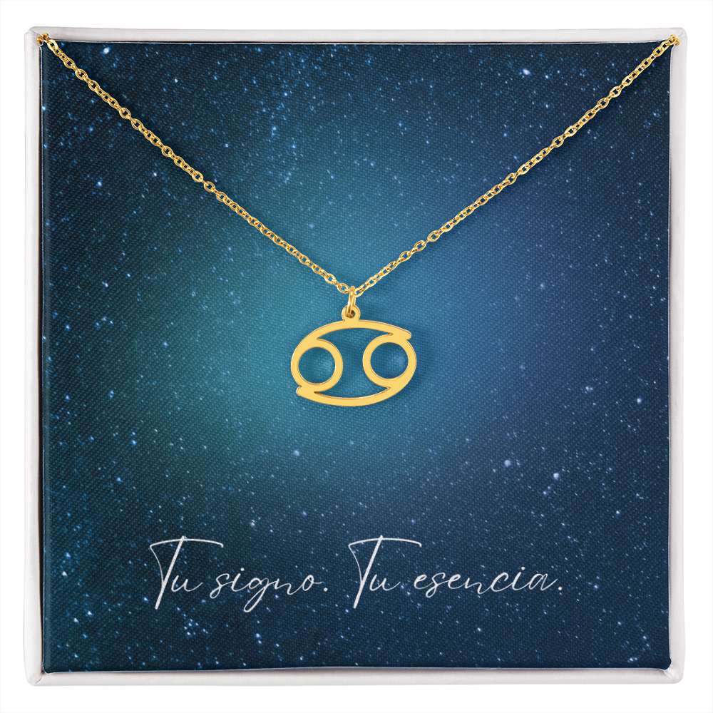 Tu Signo. Tu Esencia – Collar con símbolo del Zodiaco Personalizado