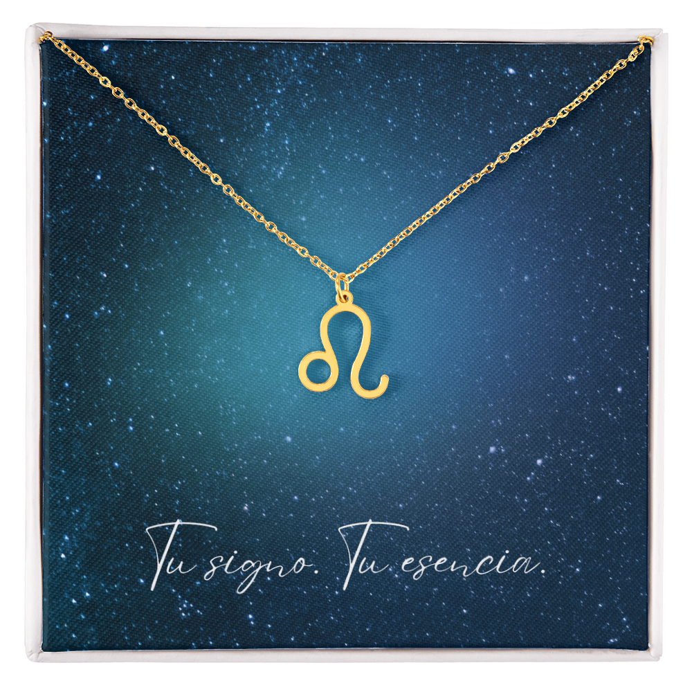 Tu Signo. Tu Esencia – Collar con símbolo del Zodiaco Personalizado