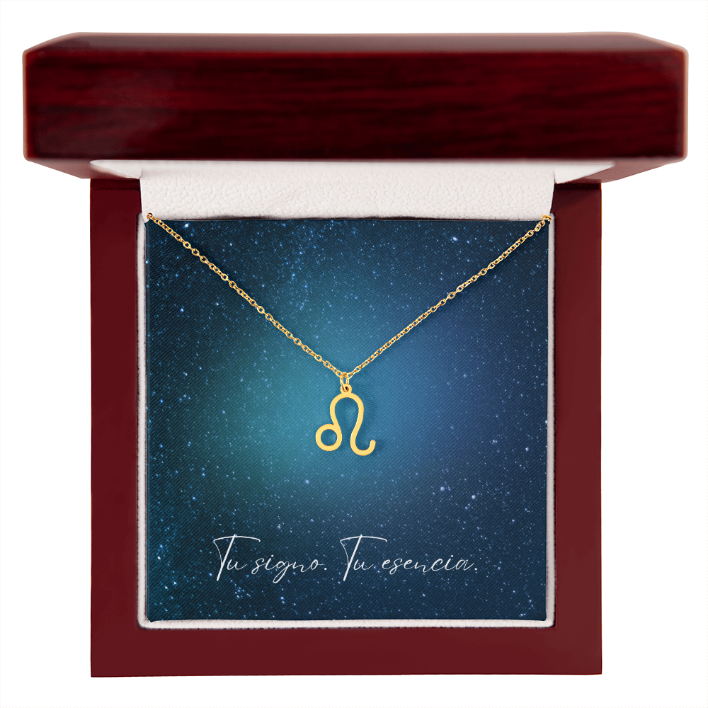 Tu Signo. Tu Esencia – Collar con símbolo del Zodiaco Personalizado