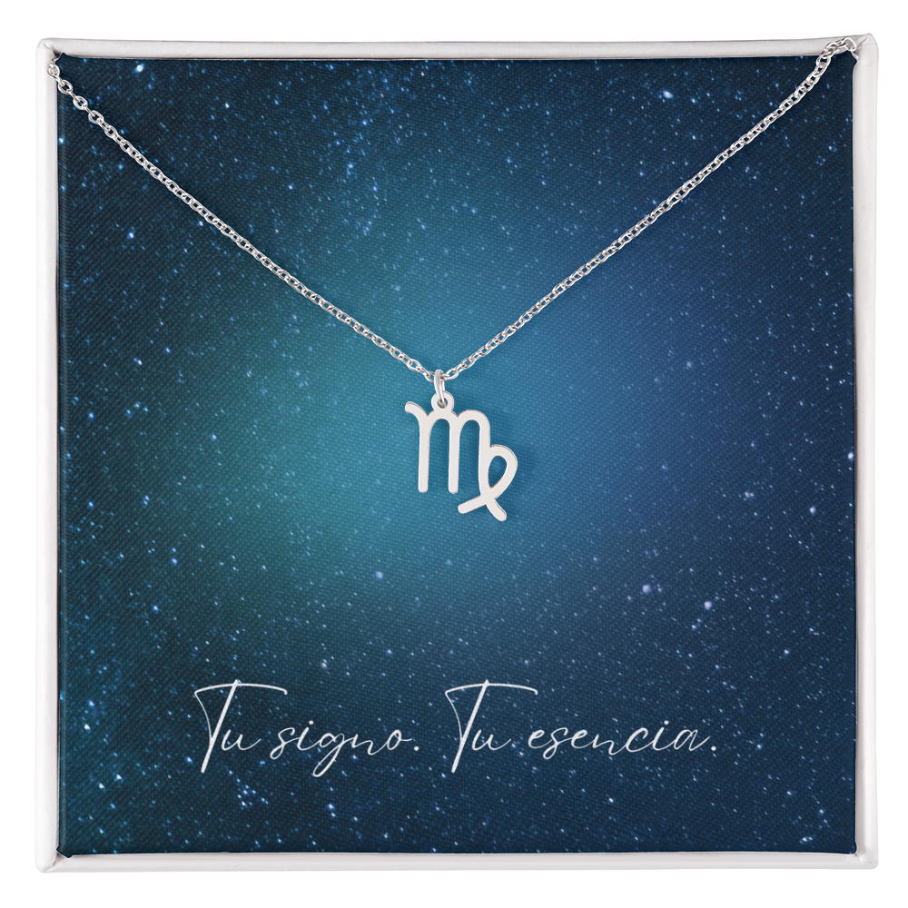 Tu Signo. Tu Esencia – Collar con símbolo del Zodiaco Personalizado