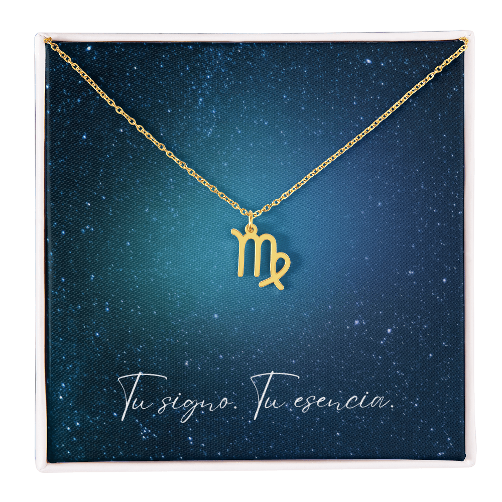 Tu Signo. Tu Esencia – Collar con símbolo del Zodiaco Personalizado