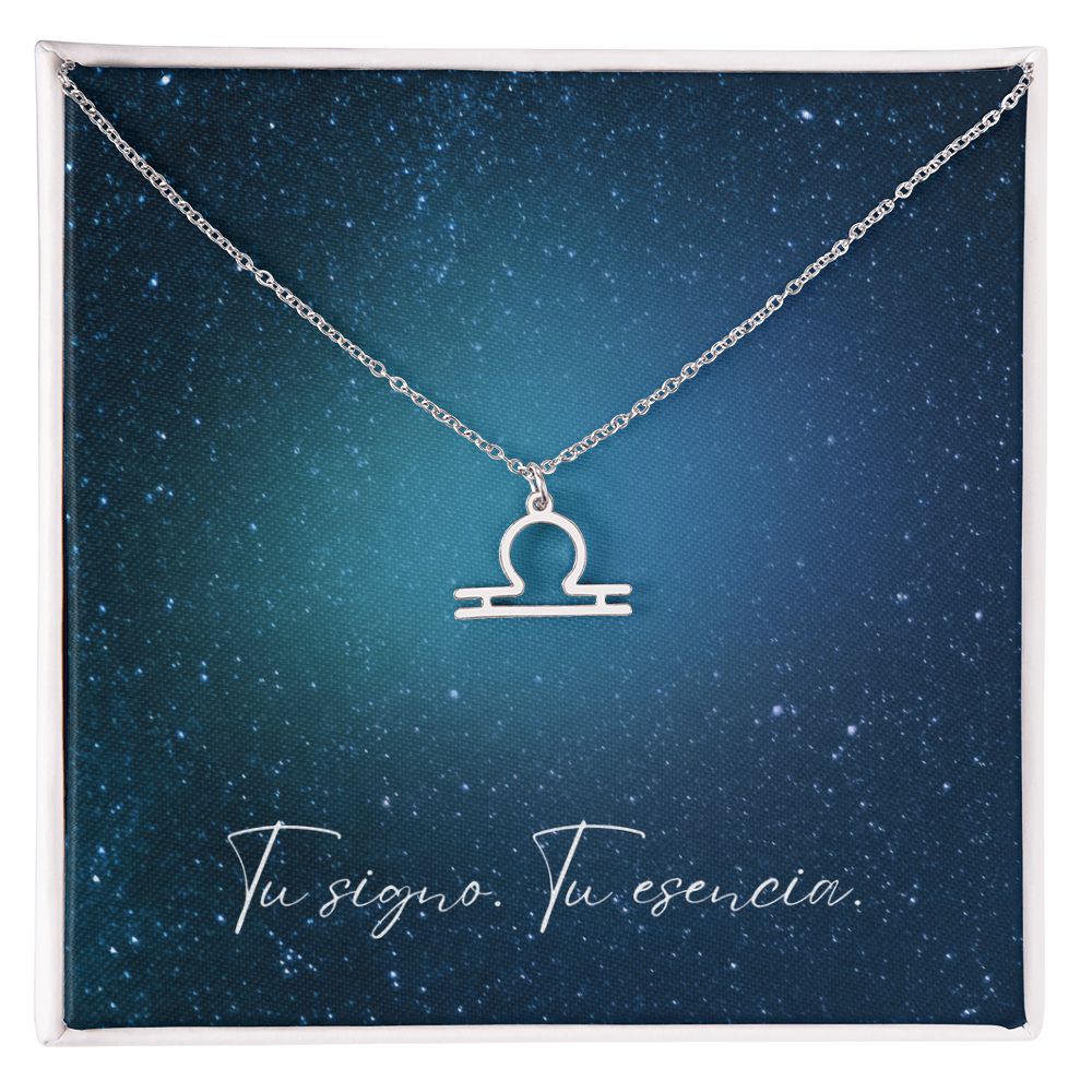 Tu Signo. Tu Esencia – Collar con símbolo del Zodiaco Personalizado