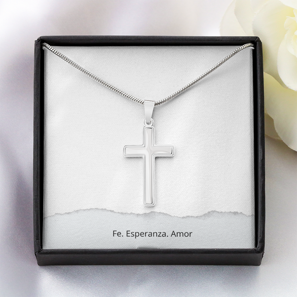 Mi Fe, Mi Fortaleza – Collar con Cruz Unisex