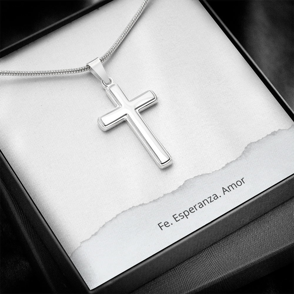 Mi Fe, Mi Fortaleza – Collar con Cruz Unisex