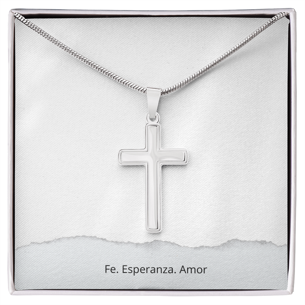 Mi Fe, Mi Fortaleza – Collar con Cruz Unisex