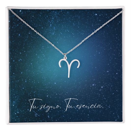Tu Signo. Tu Esencia – Collar con símbolo del Zodiaco Personalizado