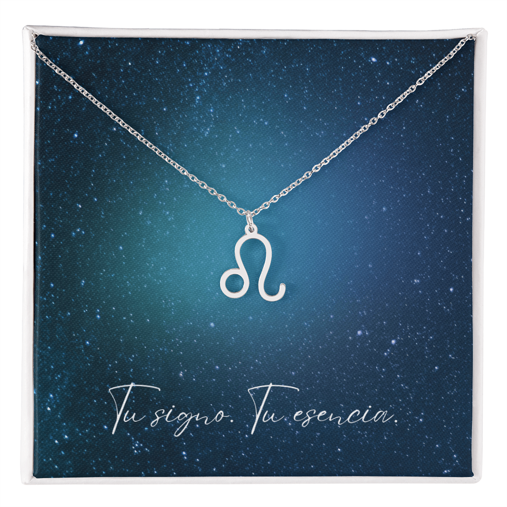 Tu Signo. Tu Esencia – Collar con símbolo del Zodiaco Personalizado