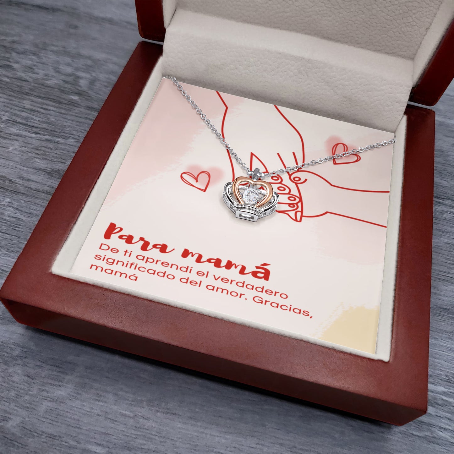 Collar Corazón de Reina